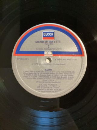 Pavarotti - Mamma LP Vinile 1984