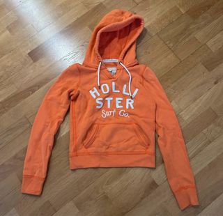 Sudadera Hollister Talla XS Naranja