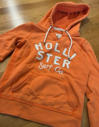 Sudadera Hollister Talla XS Naranja
