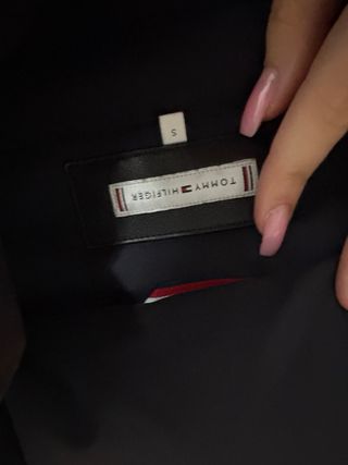 Giubbotto Tommy Hilfiger donna blu scuro