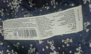 Camisa Mango Talla L Estampado Floral