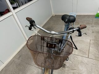 Bicicleta Elops Azul con Cesta talla L/XL