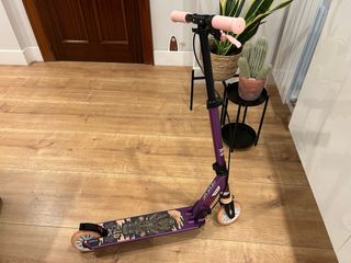 Patinete infantil Oxelo morado/rosa