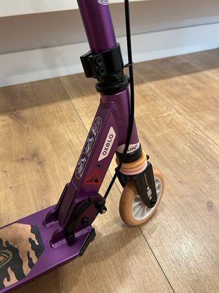 Patinete infantil Oxelo morado/rosa