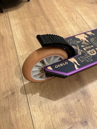 Patinete infantil Oxelo morado/rosa