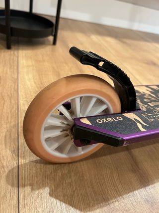 Patinete infantil Oxelo morado/rosa