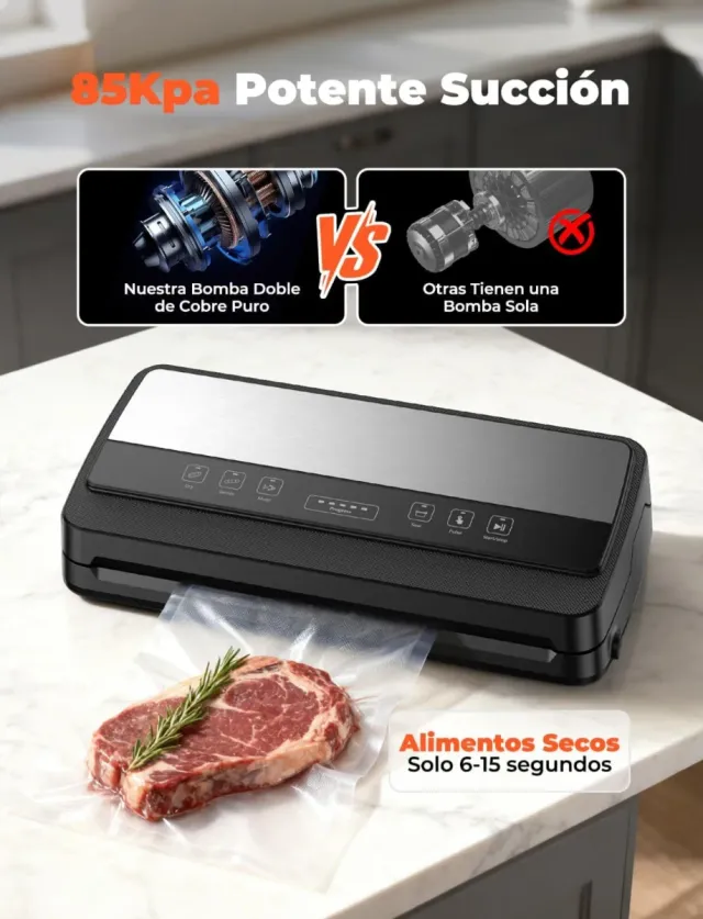 Envasadora al Vacío Profesional 85Kpa