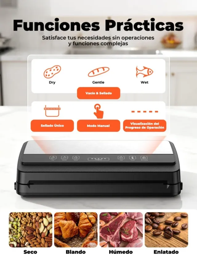 Envasadora al Vacío Profesional 85Kpa