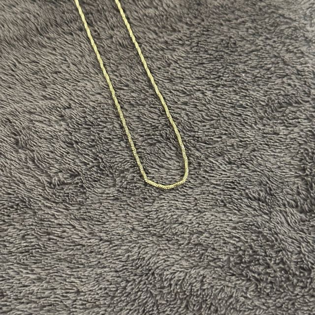 Cadena Singapur Oro Laminado Mujer