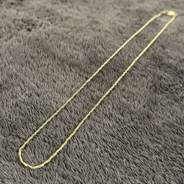 Cadena Singapur Oro Laminado Mujer