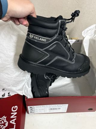 Stivali da lavoro Yelang uomo punta in acciaio