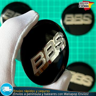 Emblema BBS 56mm Aluminio Tapas Tapacubos
