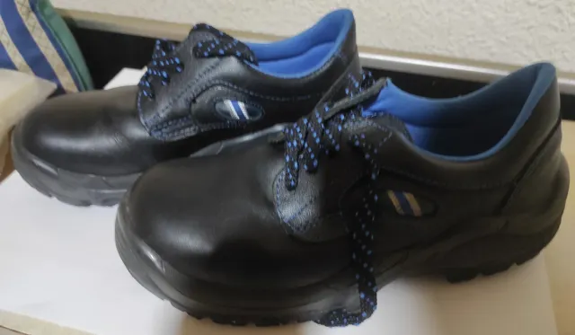 Zapatos de trabajo hombre negros y azules