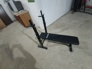Banco de pesas Tectake sin usar