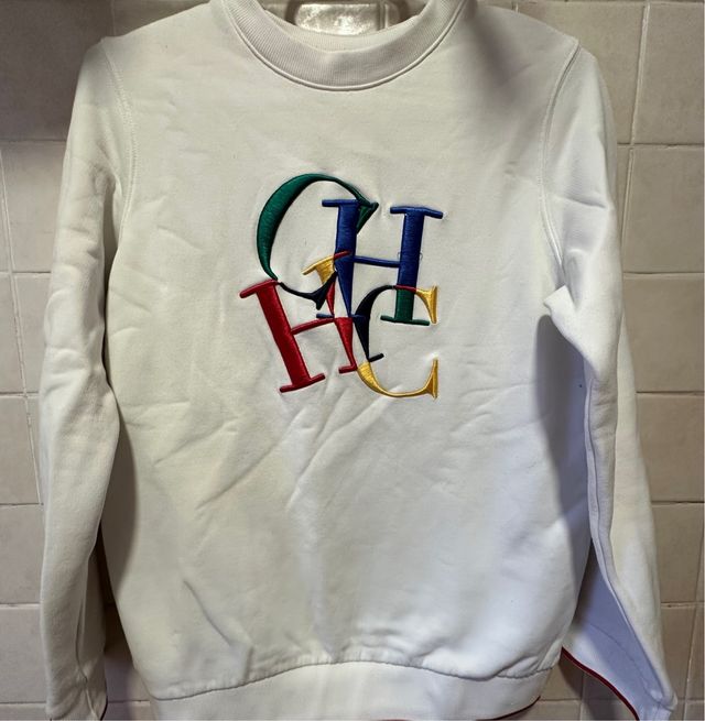 Sudadera CAROLINA HERRERA bordada 10 años/niño/