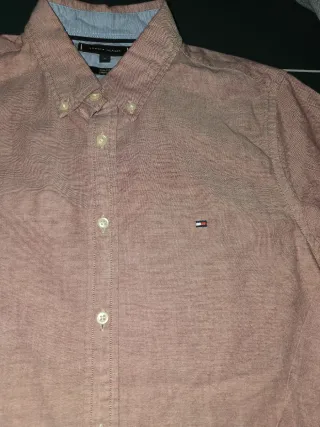 Camicia Tommy Hilfiger Uomo Taglia M Rossa
