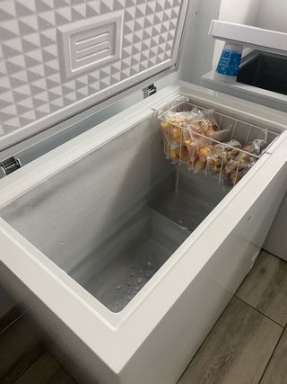 Congelador horizontal blanco