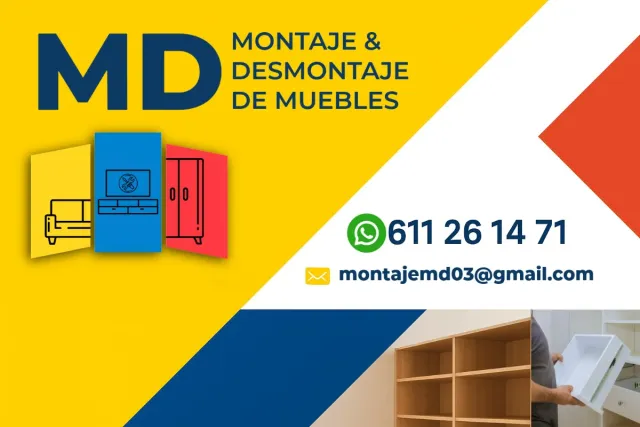 Montaje de muebles y desmontaje económicos.