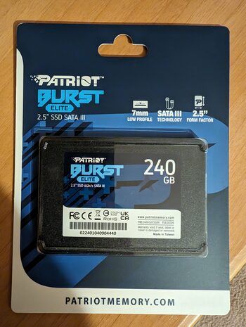 NUEVO SSD Patriot Burst Elite 240GB