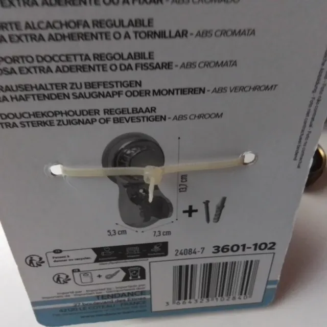 Kit Manguera Ducha Cromo y Rojo