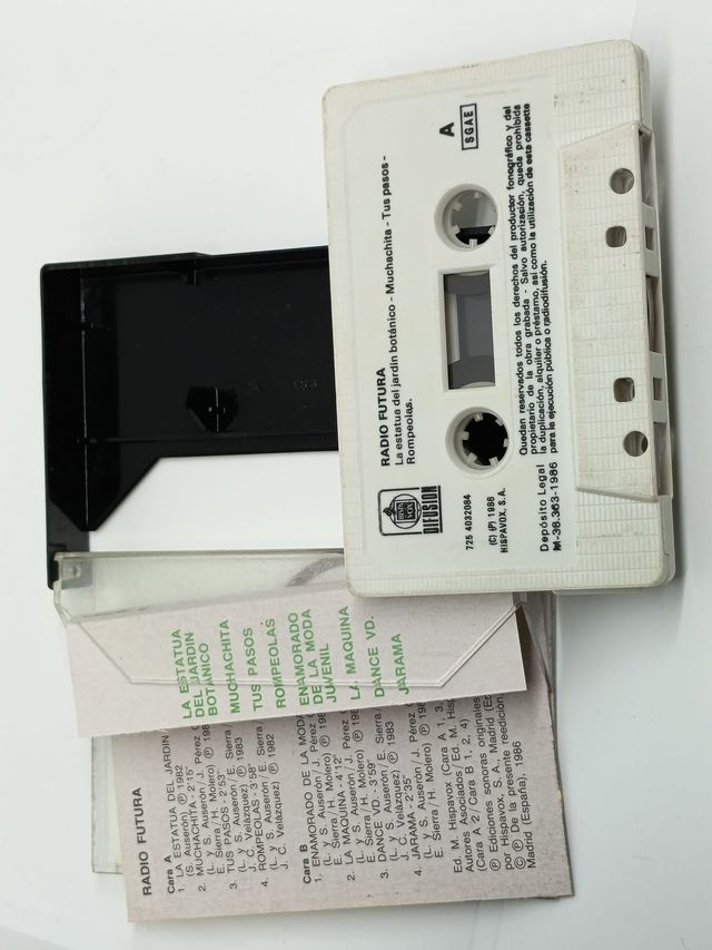Casete Radio Futura 1986