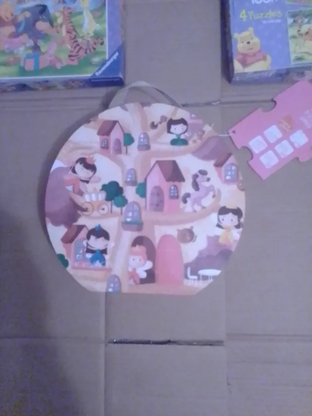 Lote 5 Puzzles Infantiles Disney