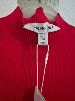 Vestido rojo Forever New boda