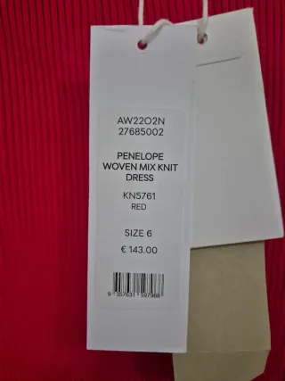 Vestido rojo Forever New boda