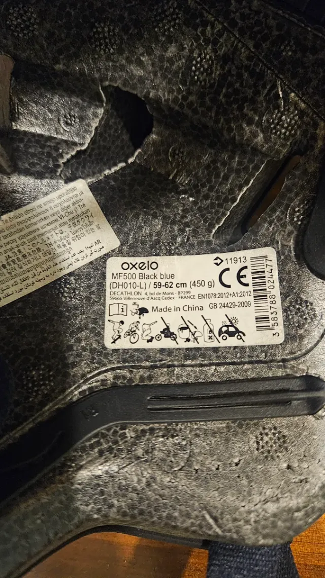 Casco Oxelo + Protecciones Skate