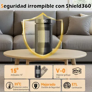 Calefactor Bajo Consumo 1500W