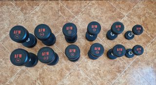 Mancuernas Profesionales AFW (Pesos Variados)