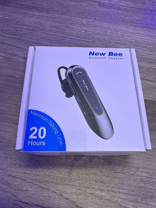 Auricular Bluetooth New Bee Negro/Azul