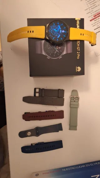 Huawei Watch GT 2 Pro Gris/Amarillo