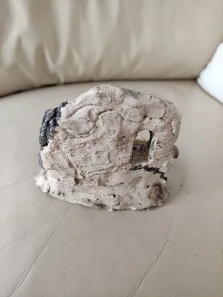 Accessorio presepe ambientazione legna e ascia