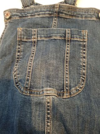 Peto vaquero mujer de premama