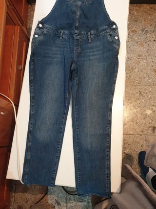 Peto vaquero mujer de premama