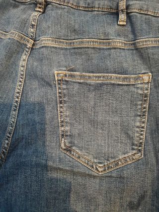 Peto vaquero mujer de premama