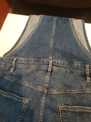 Peto vaquero mujer de premama