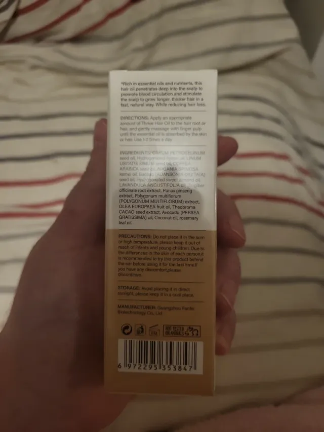 Veganic Aceite Natural Crecimiento Pelo