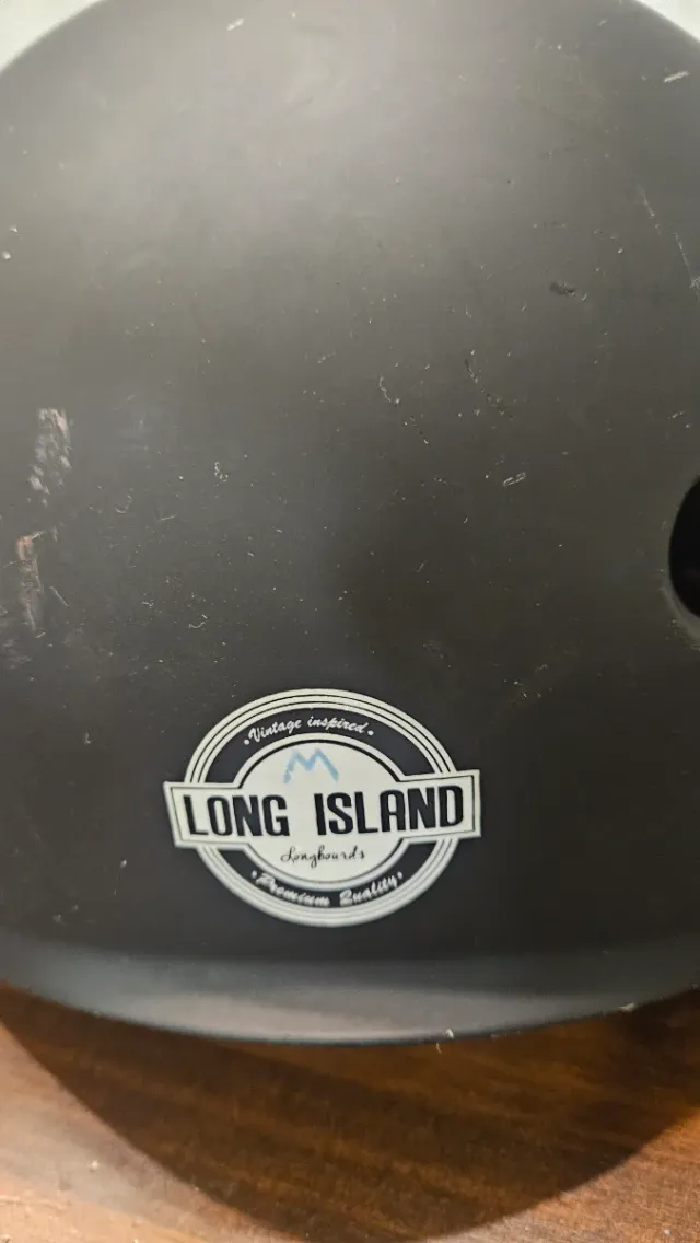 Casco Skate Long Island Negro + protecciones