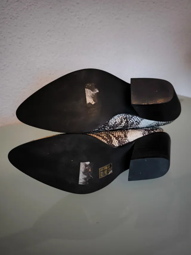 Botas cowboy mujer estampado serpiente