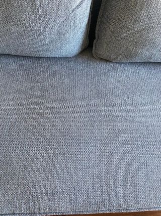 Sofá 2 plazas Conforama gris