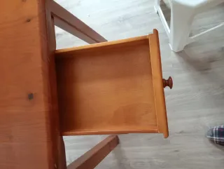 Mesa de comedor de pino macizo