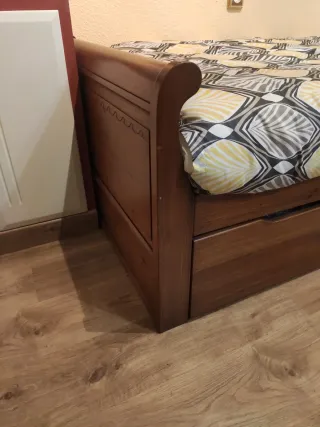 Cama nido de madera