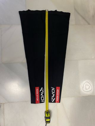 Perneras Ciclismo EKOI Rain Stop Negras talla L ￼