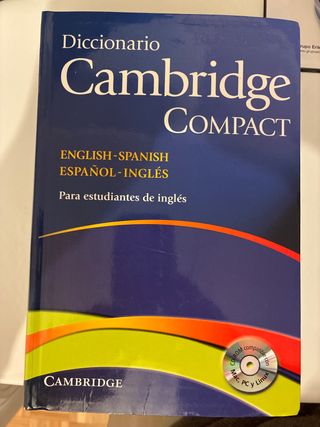 Diccionario Bilingue Cambridge Spanish-English ...