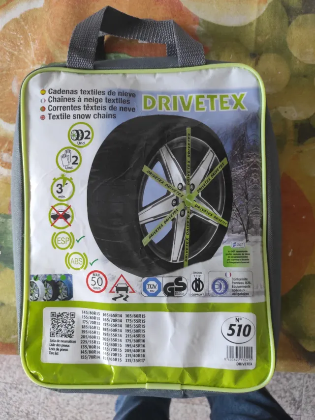 Funda textil de nieve. Drivetex. Modelo 510.