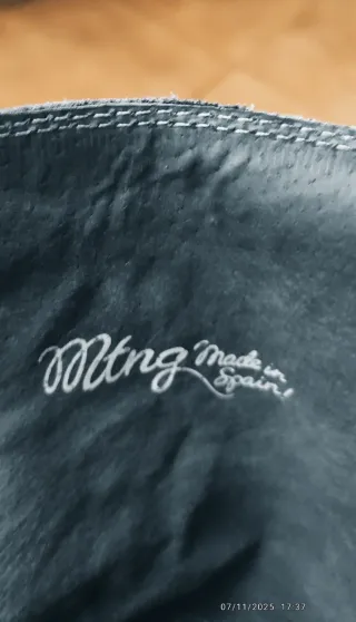 Botas Mustang Piel Negras 37