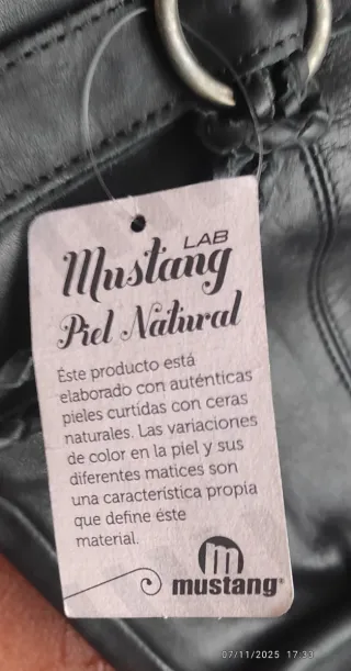 Botas Mustang Piel Negras 37