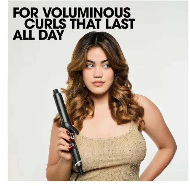 Tenacilla GHD Chronos Curve Grand Negra